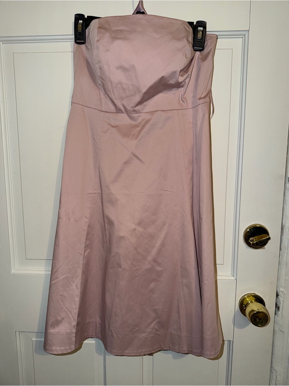 GAP Strapless Dusky Pink A-Line Dress